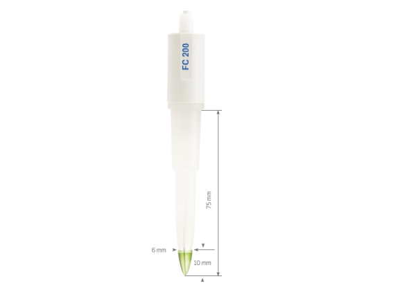 Électrode pH combinée pour les aliments semi-solides FC200B