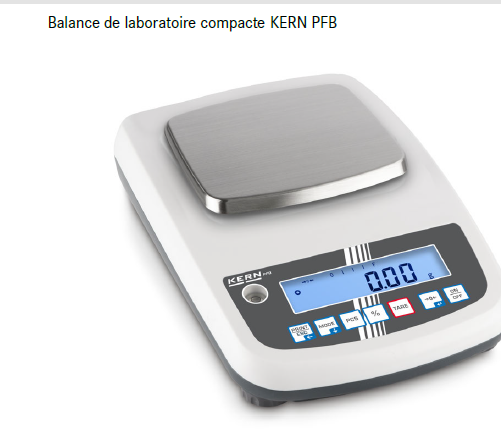 Balance électronique KERN PFB